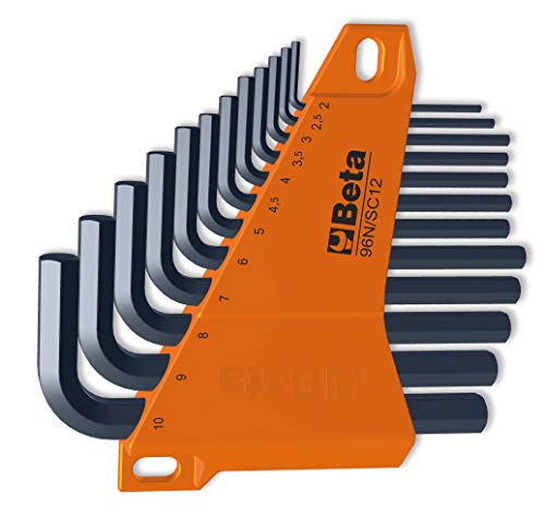 beta-tools-96n-sc12-jeu-de-12-cl-s-m-les-6-pans-coud-es-allen-2-10-mm-brunies-av image 2