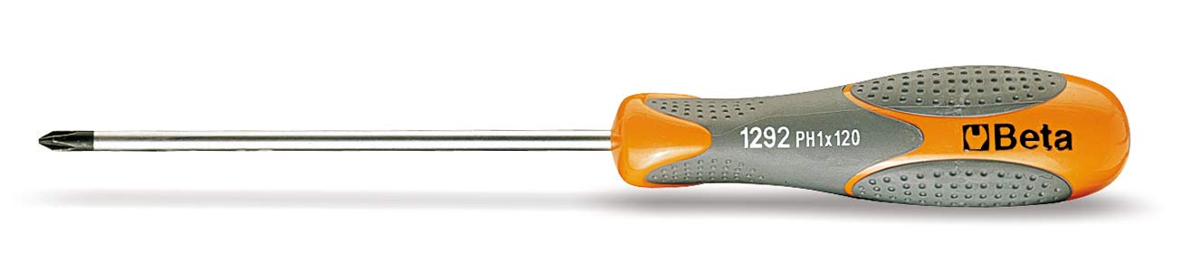 beta-tools-1292k-3x60-tournevis-phillips-ph0-chrom-pointe-noire-3-x-60-mm-longue image 1