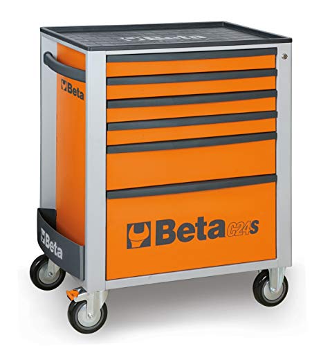 beta-tools-c24s-6-r-servante-mobile-d-atelier-6-tiroirs-rouge image 3