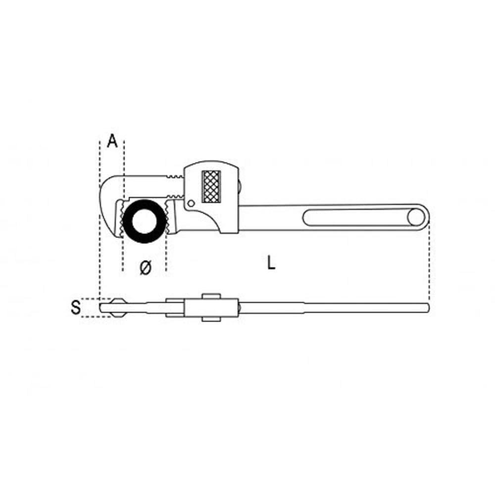 beta-tools-362-350-cl-serre-tubes-mod-le-am-ricain-350-mm-mors-acier-forg image 2