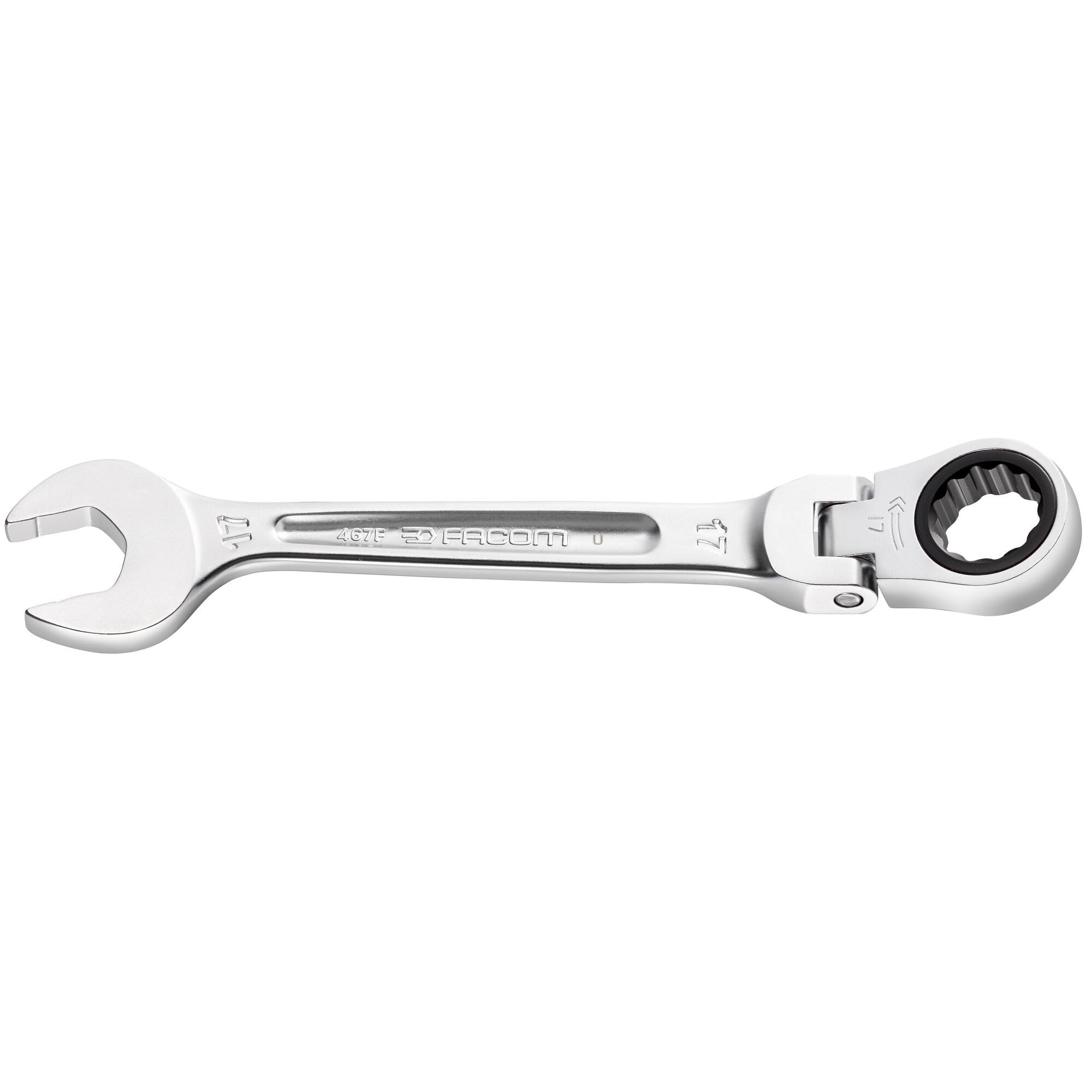 facom-467bf-13-cl-mixte-cliquet-t-te-articul-e-m-trique-13-mm-r-versible-angle-d image 1