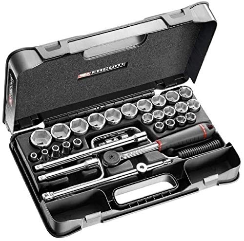 facom-s-161-5p6-coffret-douilles-1-4-6-pans-m-triques-30-pi-ces image 2