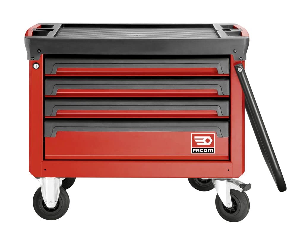 facom-roll-cr4m3a-coffre-roll-m3-4-tiroirs-rouge-12-modules-compatible-servante- image 3