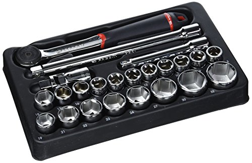 facom-mod-s161-36-module-23-pi-ces-douilles-1-2-6-pans-avec-cliquet-tanche-s-161 image 2
