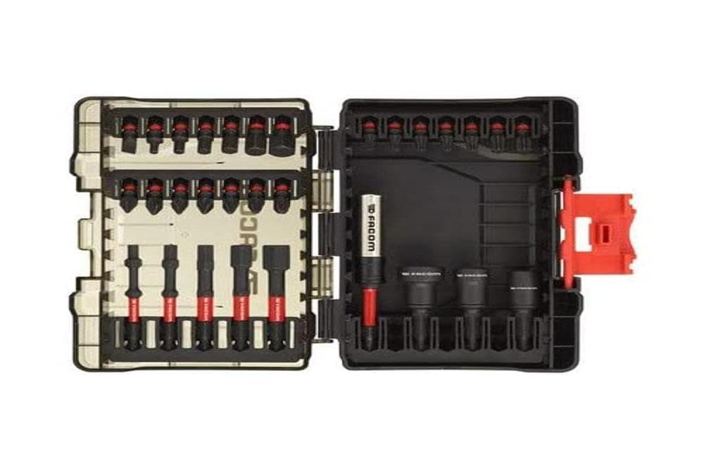 facom-en-1j30pb-jeu-30-pi-ces-embouts-impact-et-accessoires-1-4-pour-vissage image 1