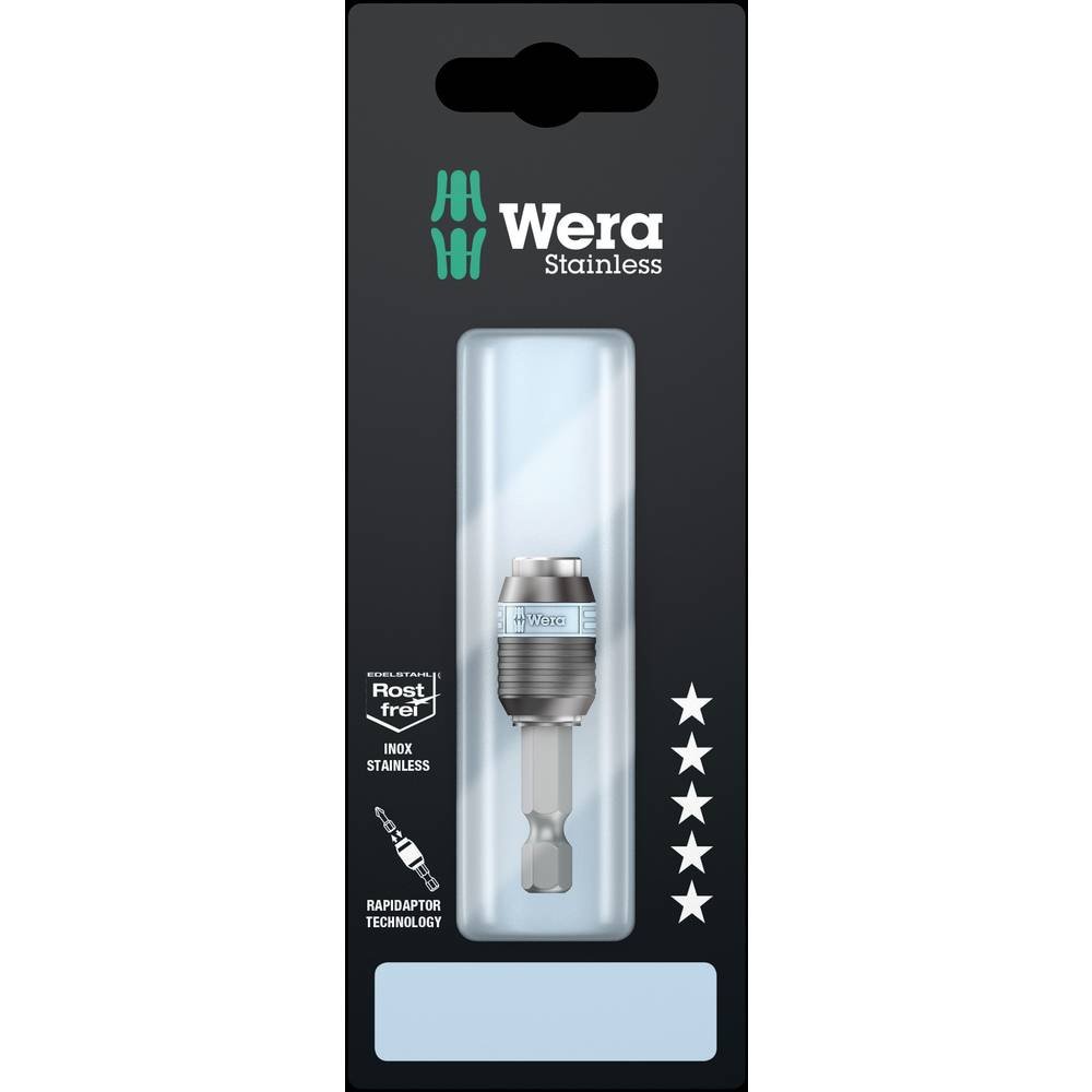 wera-3888-4-1-k-rapidaptor-porte-embouts-universel-inox-1-4-anti-rouille image 1