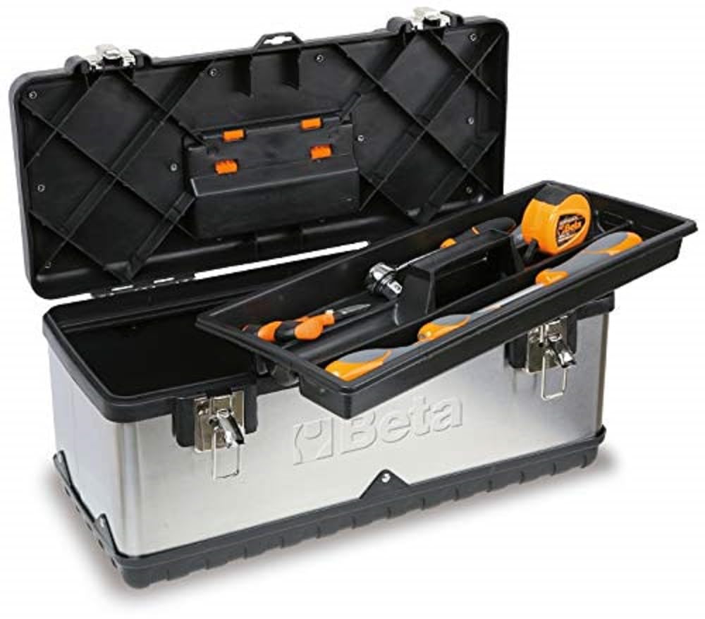 beta-tools-cp17-bo-te-outils-en-acier-inoxydable-et-plastique-avec-plateau-amovi image 2