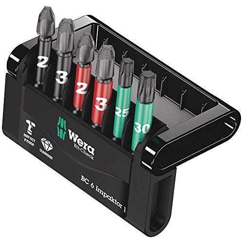 wera-5057694001-bit-check-6-impaktor-2-jeu-de-6-embouts-de-vissage-50-mm-pour-vi image 3