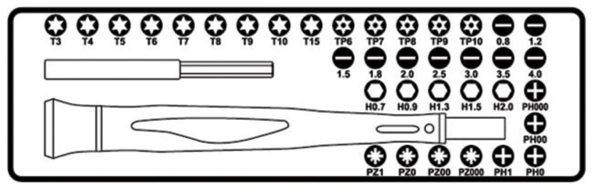 beta-1256-c36-2-micro-tournevis-avec-36-embouts-interchangeables-4-mm-et-rallong image 3