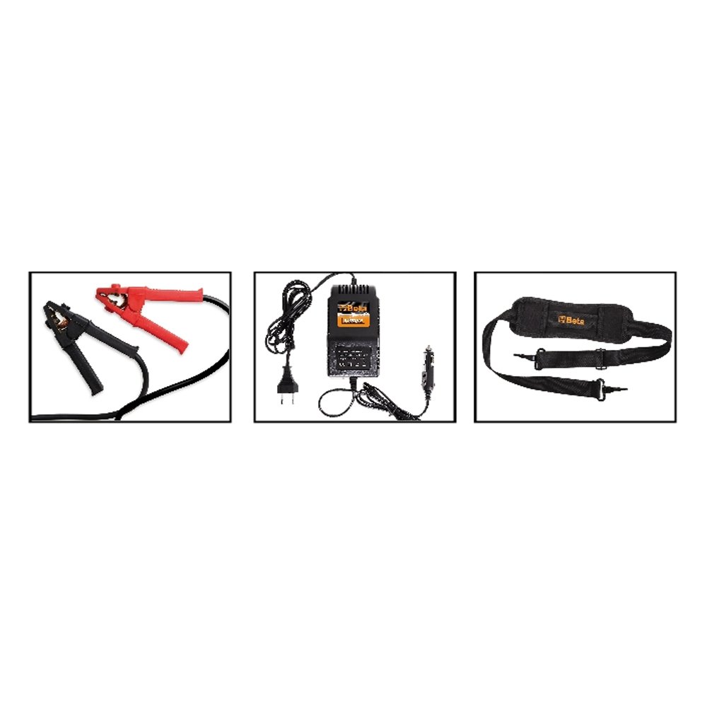 beta-tools-1498-12-booster-de-d-marrage-portable-12-v-avec-c-bles-et-pinces-isol image 2