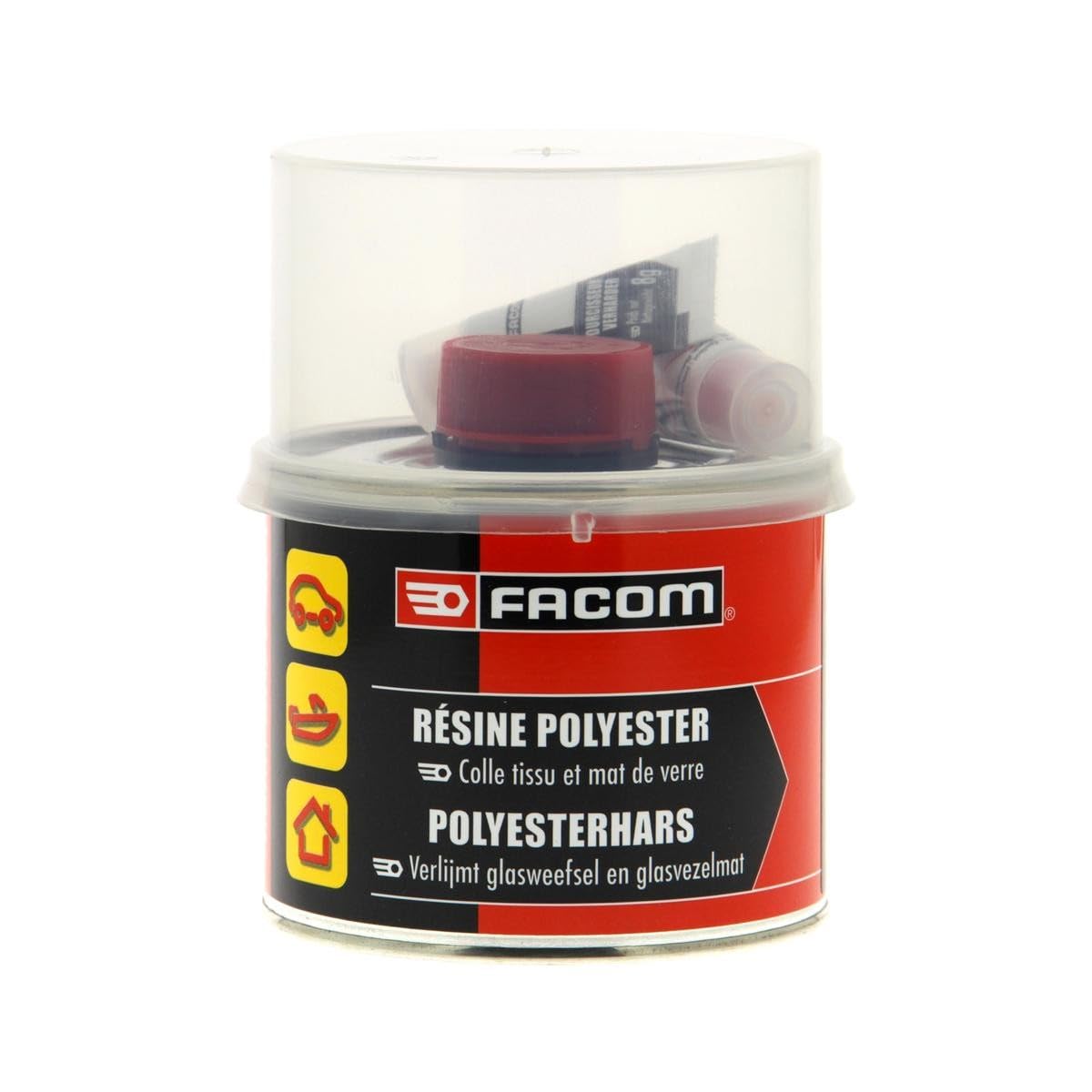 facom-006049-r-sine-polyester-500-g-avec-durcisseur-pour-r-parations-carrosserie image 1