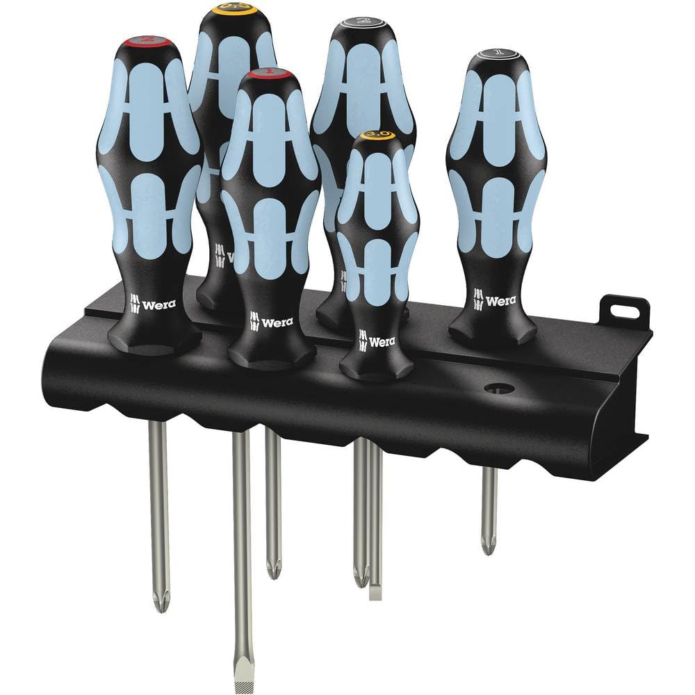 wera-3334-3350-3355-6-stainless-jeu-de-6-tournevis-inox-avec-lasertip-et-rack-05 image 1