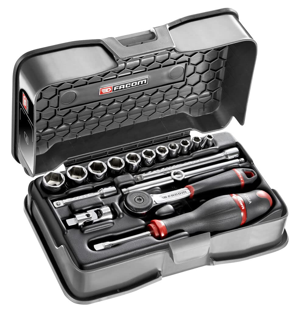 facom-r-161-3p6-coffret-de-douilles-1-4-6-pans-m-triques-19-pi-ces-cliquet-13-do image 8