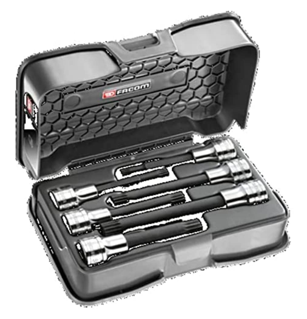 facom-sv-lj6b-coffret-de-6-douilles-xzn-m-triques-1-2-m6-m12-60-mm-sur-rack image 1