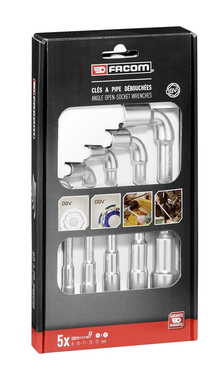 facom-76-j5pb-coffret-de-5-cl-s-pipe-d-bouch-es-profils-12-pans-ogv-x-6-pans-ouv image 2