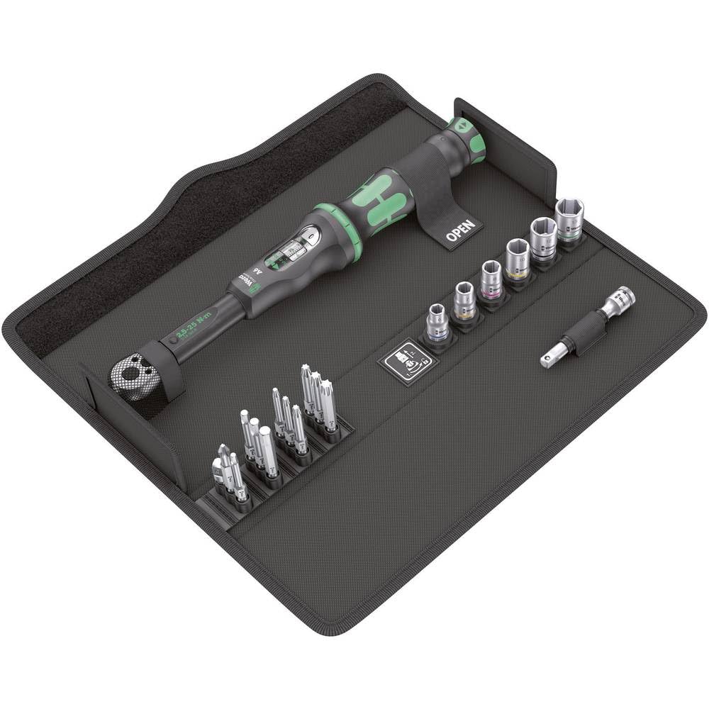 wera-click-torque-a-6-set-1-cl-dynamom-trique-d-clenchement-2-5-25-nm-19-pi-ces- image 1