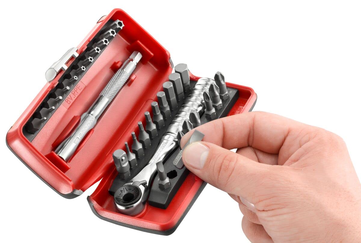 facom-r-pej31-coffret-d-embouts-1-4-31-pi-ces-cliquet-ultra-compact-rallonge-28- image 3