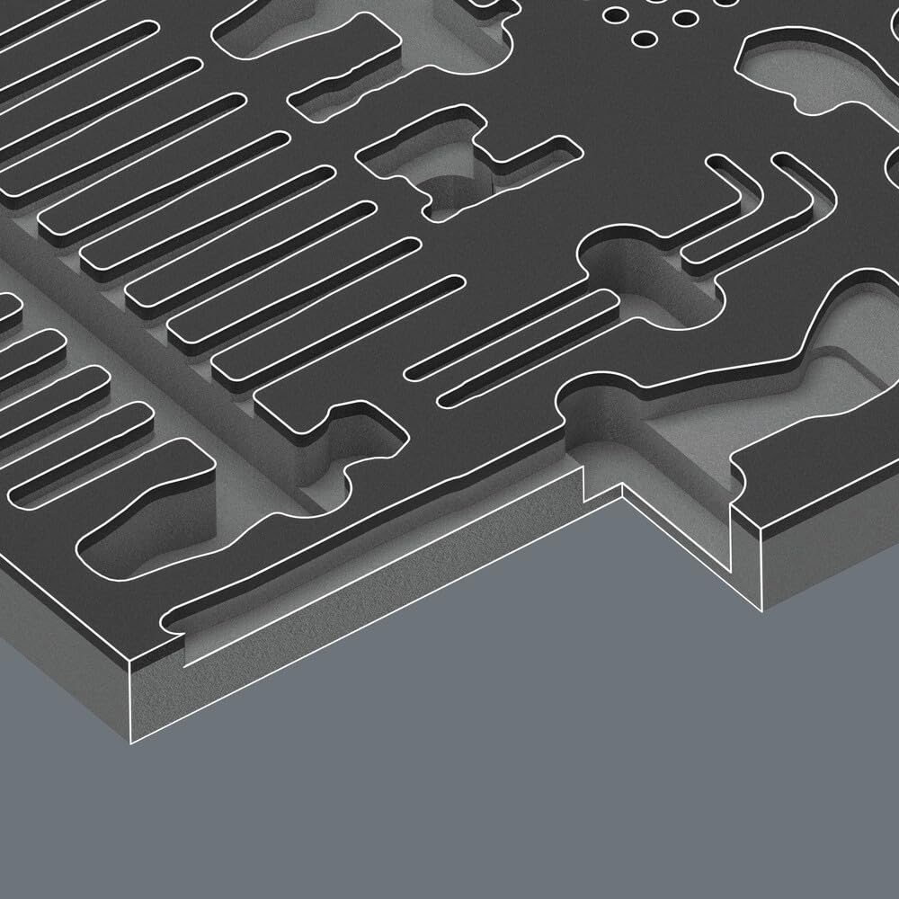 wera-9753-insert-en-mousse-kraftform-kompakt-1-maintenance-45-pi-ces-vde-cliquet image 3