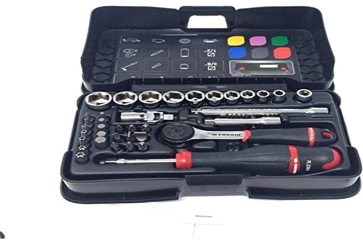 facom-r-161-3p6-coffret-de-douilles-1-4-6-pans-m-triques-19-pi-ces-cliquet-13-do image 5