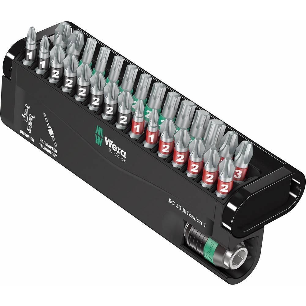 wera-05057420001-bit-check-12-bi-torsion-1-coffret-12-embouts-avec-porte-embouts image 5