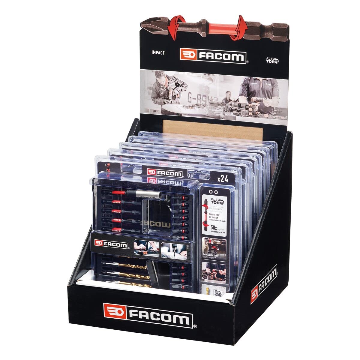 facom-en-1j24pb-coffret-de-24-embouts-impact-25-mm-et-63-mm-hex-et-torx-avec-emb image 5