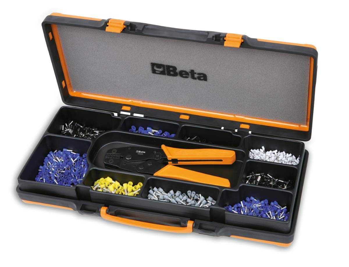 beta-tools-1606a-c9-pince-sertir-pour-cosses-tube-avec-coffret-de-450-cosses-0-5 image 1