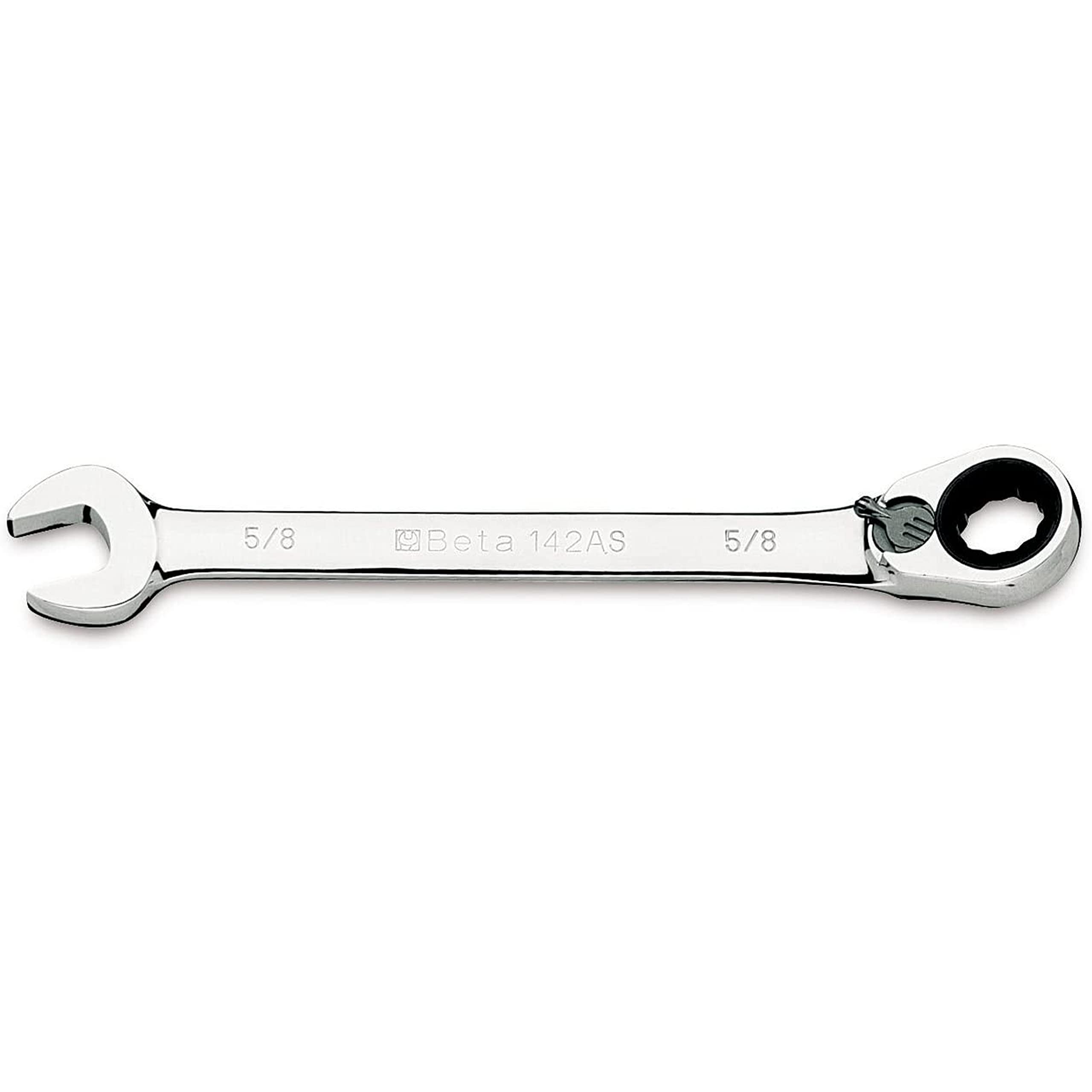 beta-tools-142k-10-cl-mixte-cliquet-r-versible-chrom-e-10-mm image 1