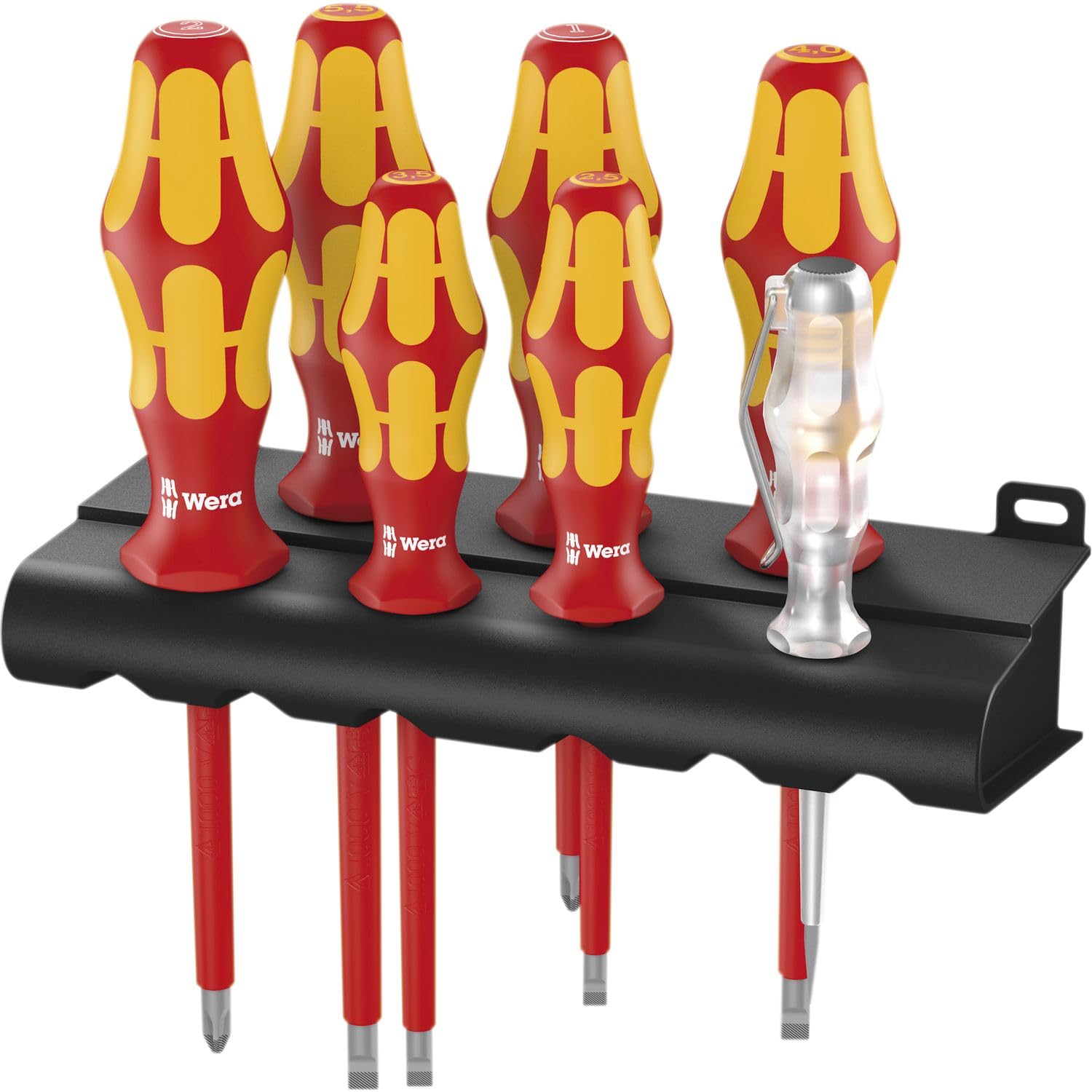 wera-160-i-7-kraftform-plus-vde-jeu-de-7-tournevis-isol-s-1000-v-avec-testeur-de image 1