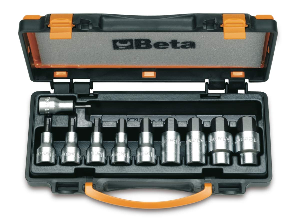 beta-tools-920pe-c10-coffret-de-10-douilles-tournevis-6-pans-creux-hexagonales-e image 1
