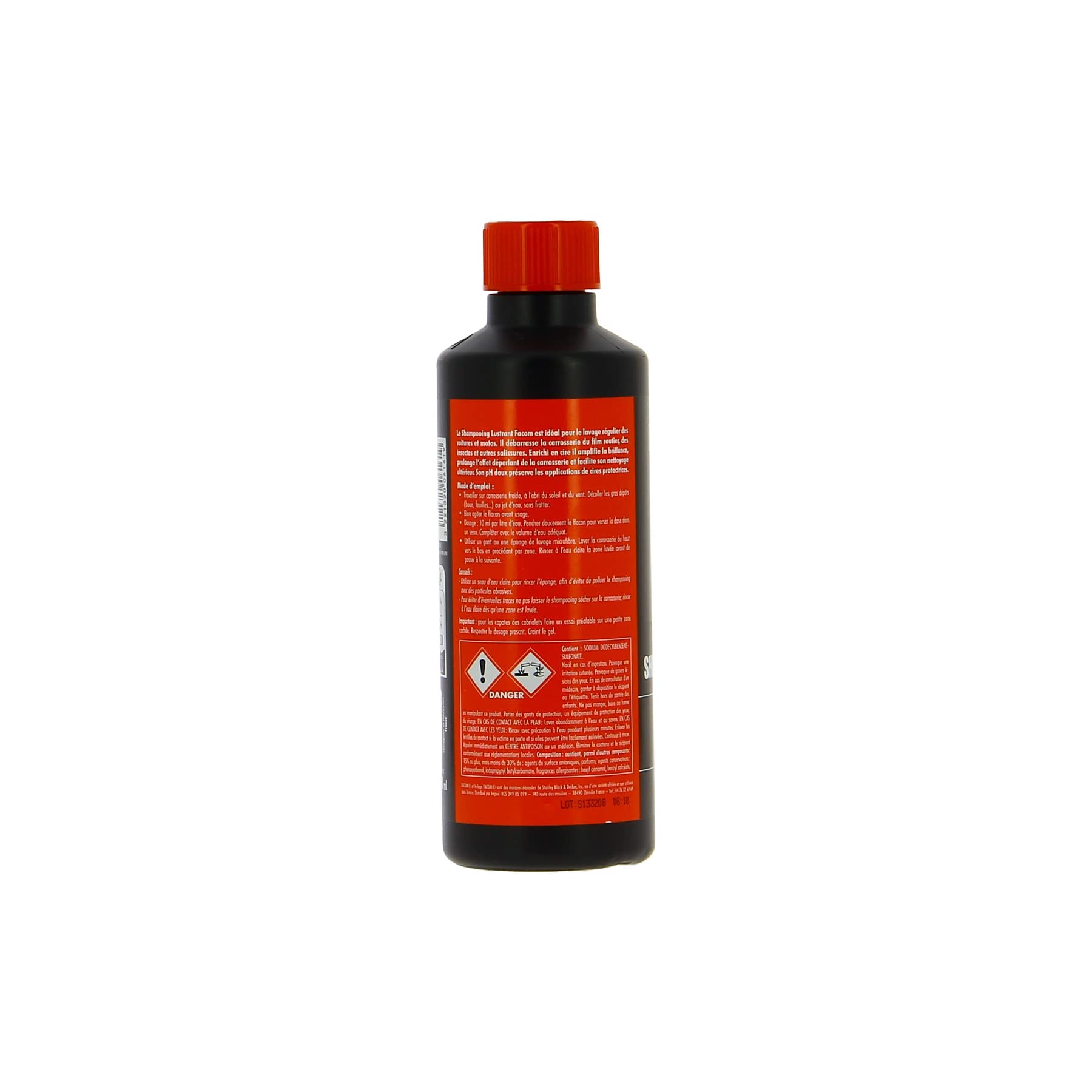 facom-006161-shampooing-lustrant-500-ml-enrichi-en-cire-pour-carrosserie-auto-et image 2