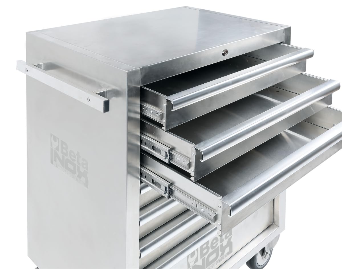 beta-tools-c04tss-7-servante-mobile-d-atelier-inox-aisi-304-7-tiroirs image 4