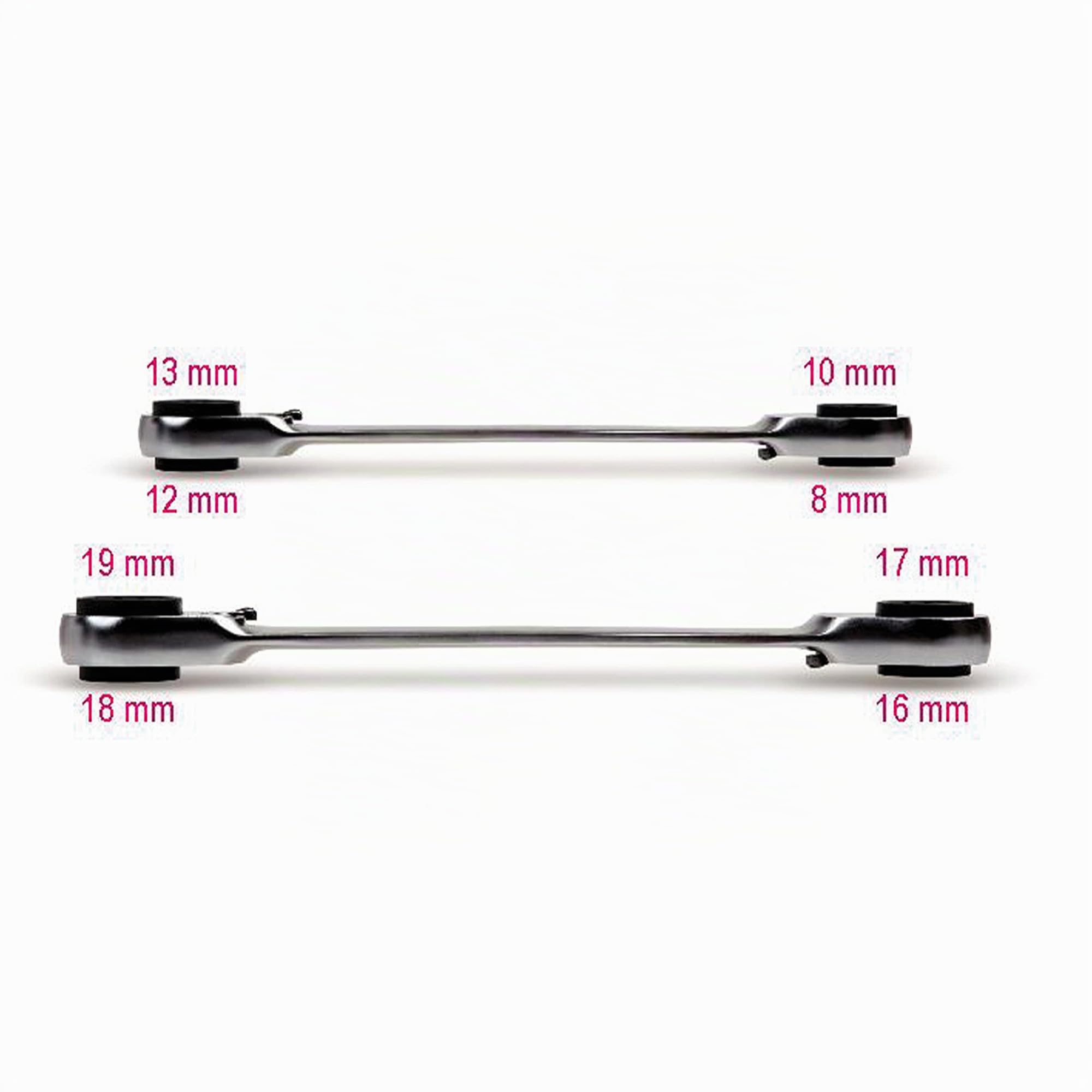 beta-tools-192-s2-jeu-de-2-cl-s-12-pans-cliquet-r-versible-8x10-12x13-et-16x17-1 image 5