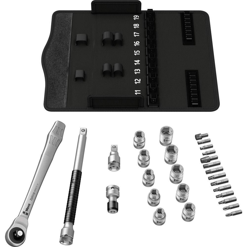 wera-05004077001-8100-sc-7-jeu-de-cliquet-zyklop-metal-1-2-carr-traversant-m-tri image 4