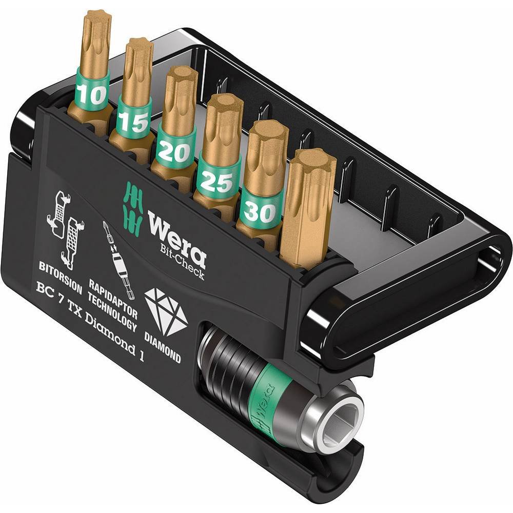 wera-bit-check-7-diamond-1-05057416001-jeu-de-7-embouts-de-visiage-diamond-avec- image 5