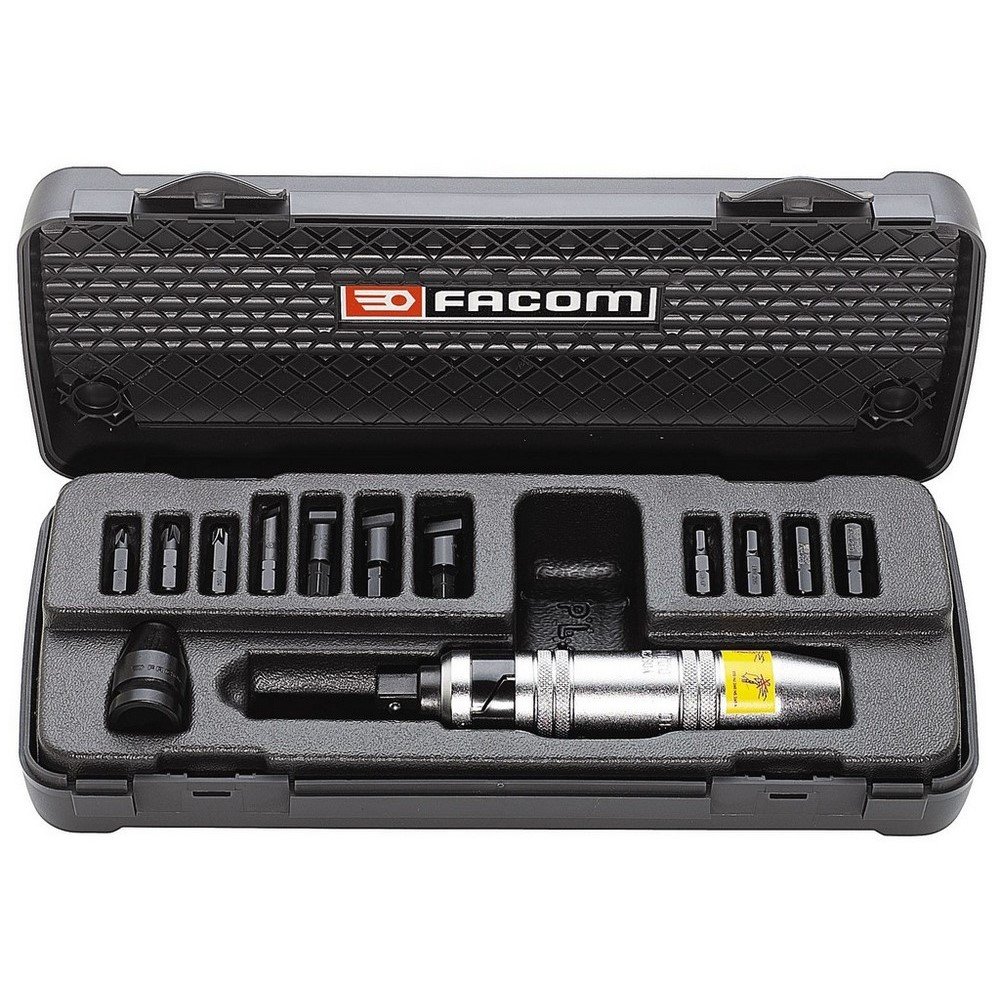 facom-ns-263m-coffret-de-tournevis-frapper-1-2-jeu-de-13-outils-embouts-et-douil image 1