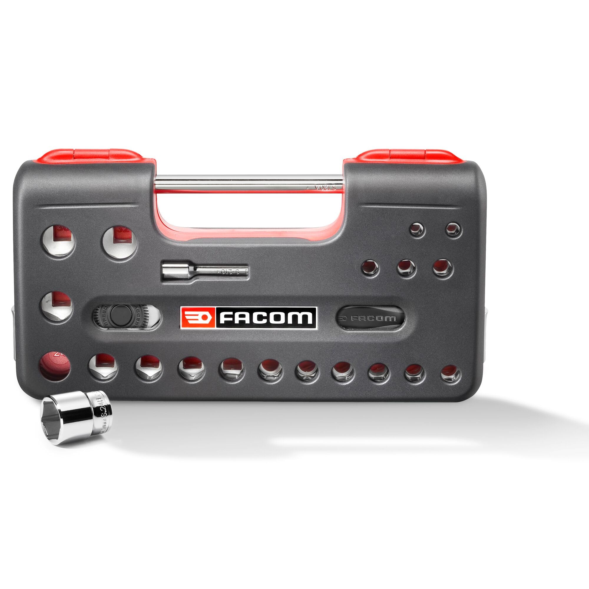 facom-s-360dbox4pb-coffret-detection-box-cliquet-manche-rotatif-haute-performanc image 5
