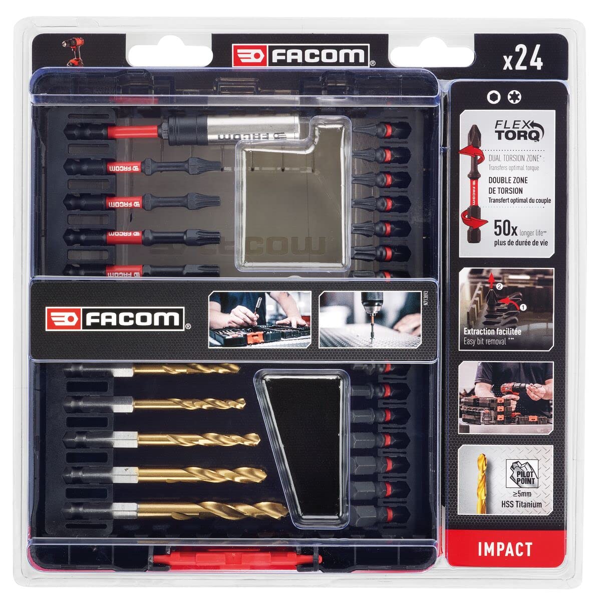 facom-en-1j24pb-coffret-de-24-embouts-impact-25-mm-et-63-mm-hex-et-torx-avec-emb image 3