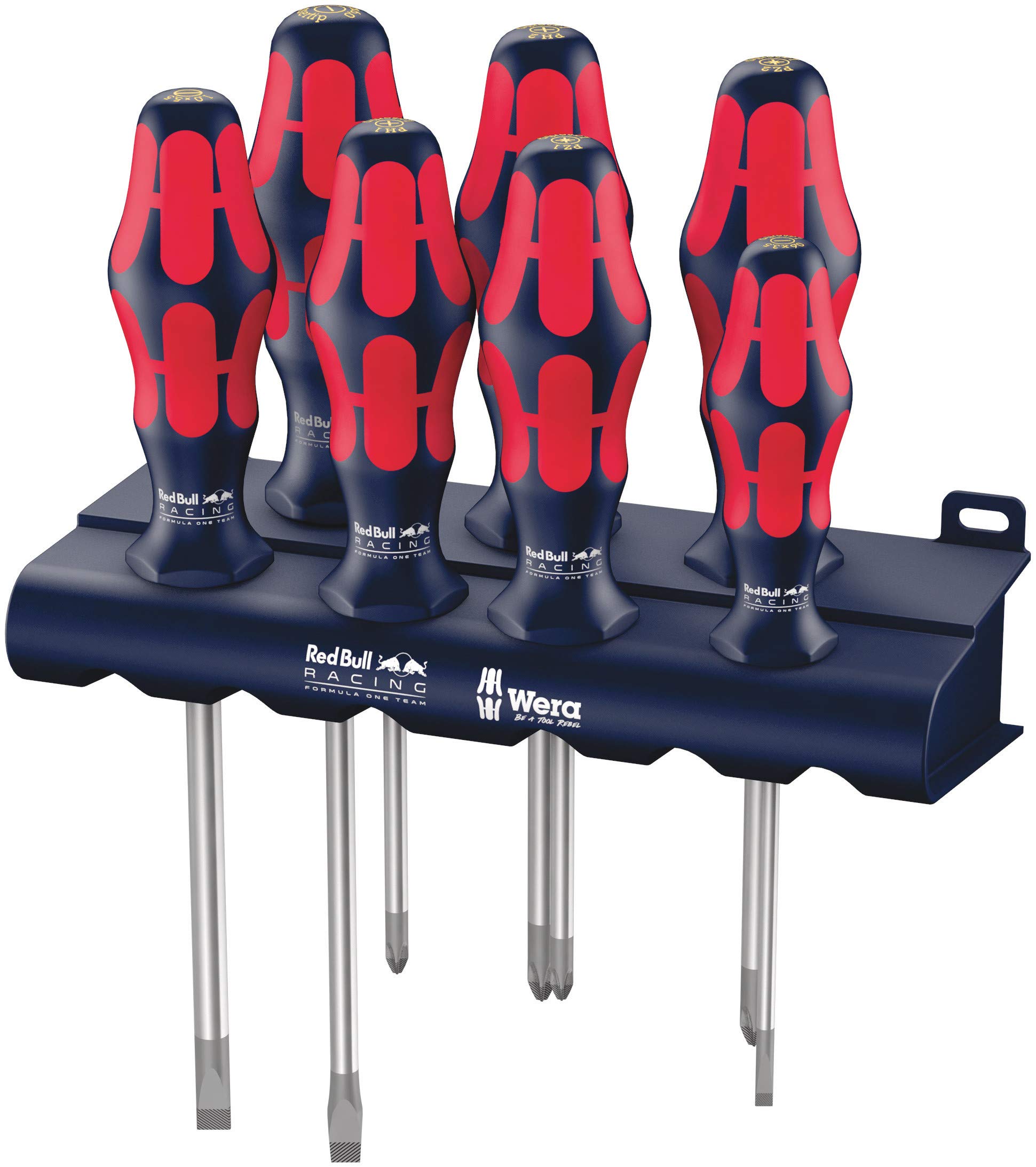 wera-05227700001-red-bull-racing-jeu-de-7-tournevis-kraftform-plus-laser-tip-fen image 1