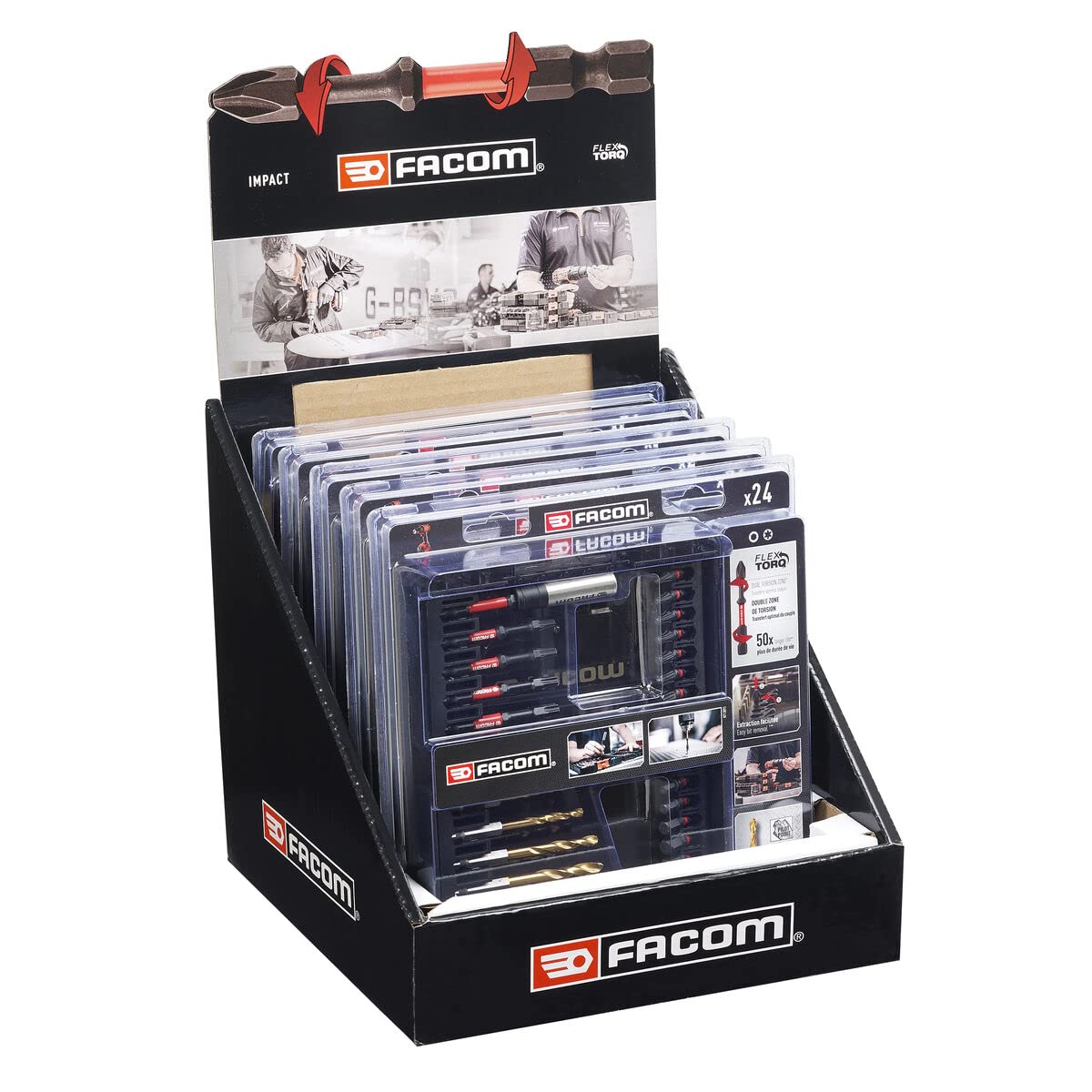 facom-en-1j24pb-coffret-de-24-embouts-impact-25-mm-et-63-mm-hex-et-torx-avec-emb image 4