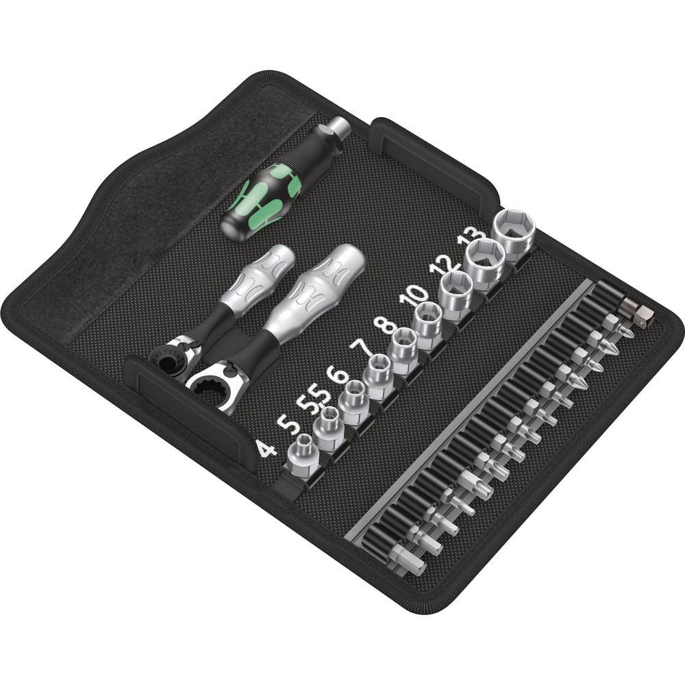 wera-kraftform-kompakt-zyklop-mini-2-05135918001-set-27-pi-ces-mini-cliquet-acie image 1