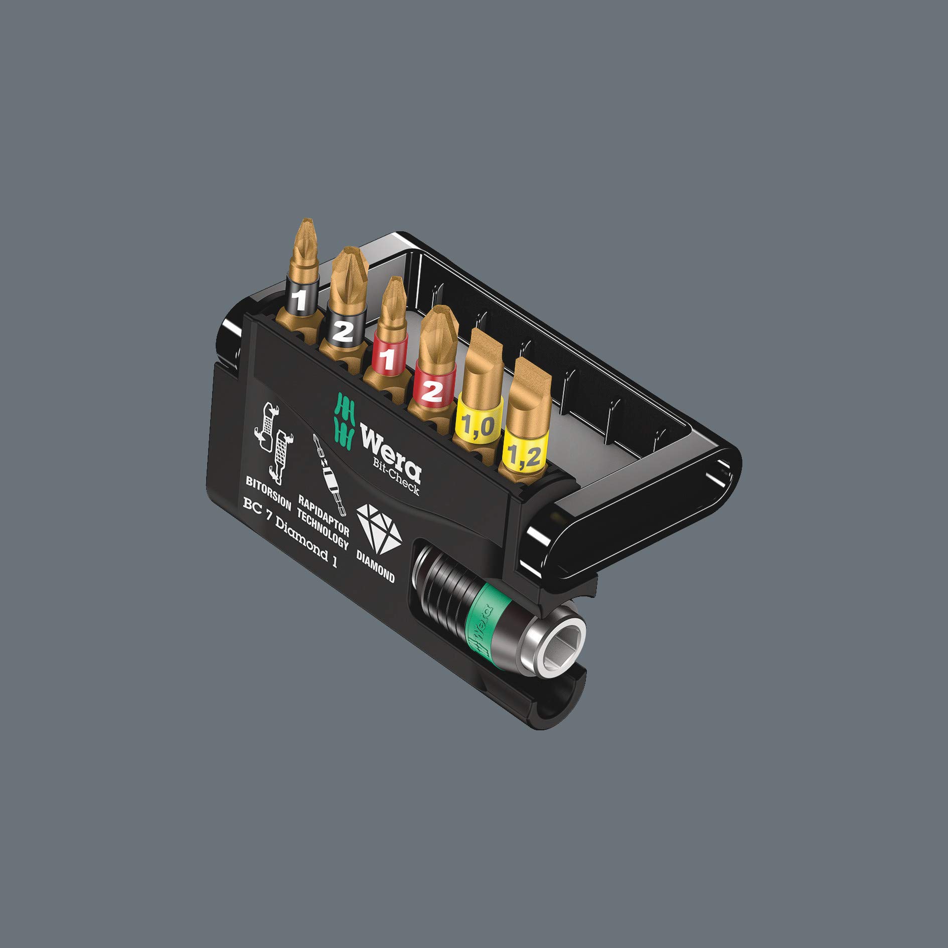 wera-05073419001-bit-check-7-diamond-1-sb-set-de-7-embouts-au-diamant-multicolor image 3