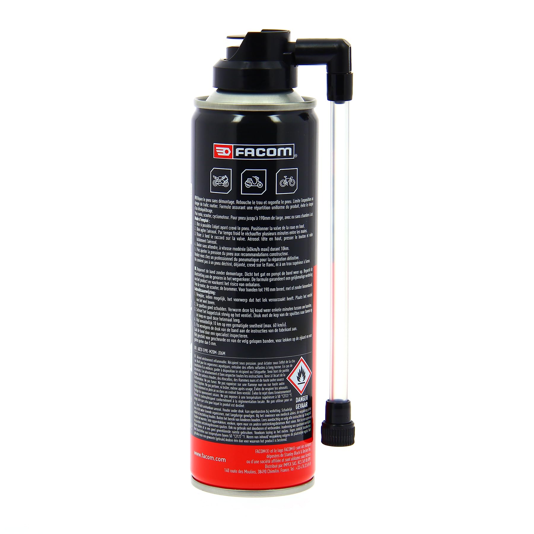 facom-006091-bombe-anti-crevaison-moto-250-ml-r-paration-rapide-sans-d-montage-d image 2