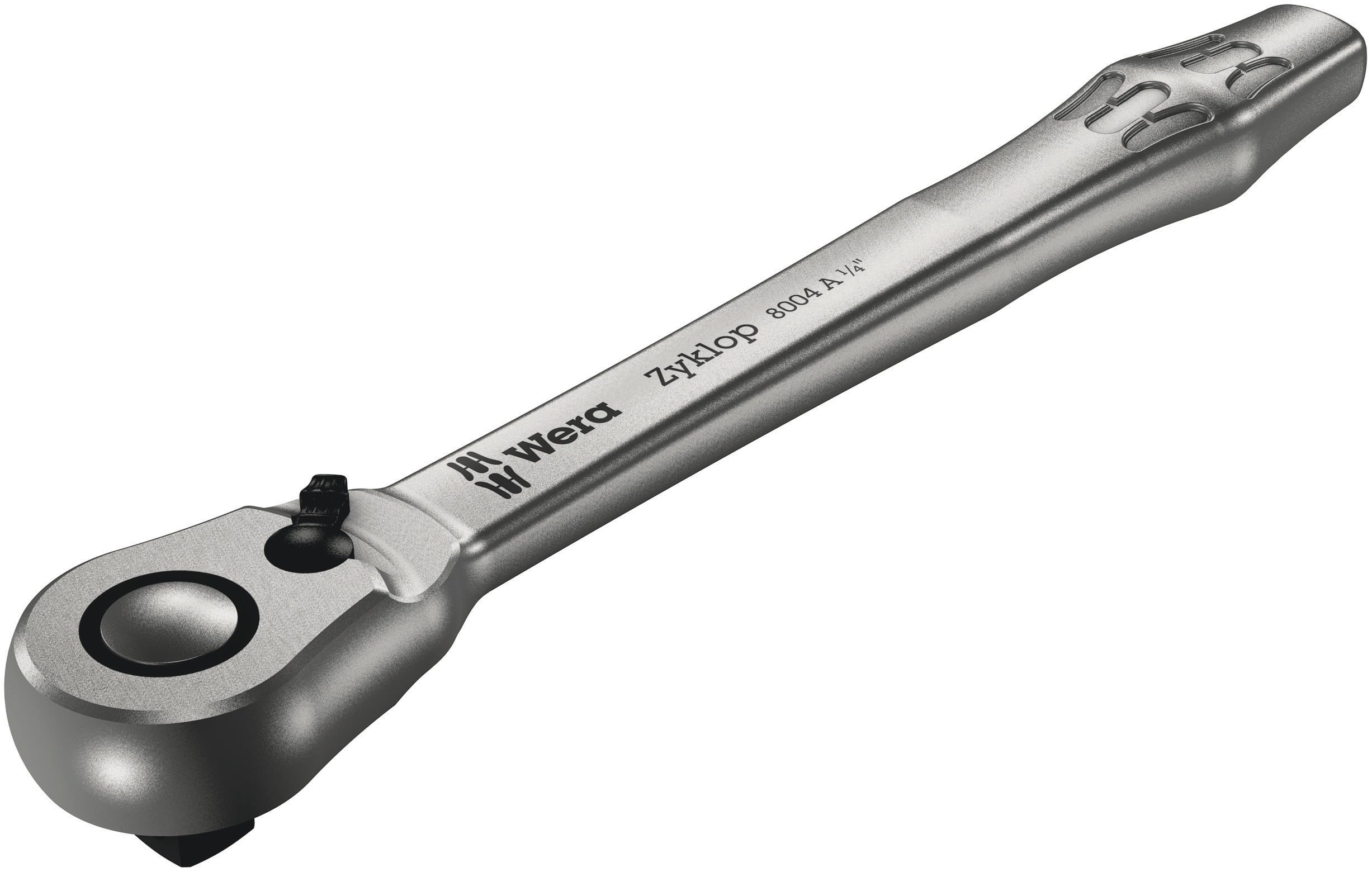 wera-zyklop-metal-8004-a-cliquet-1-4-avec-levier-d-inversion-fine-denture-72-den image 1