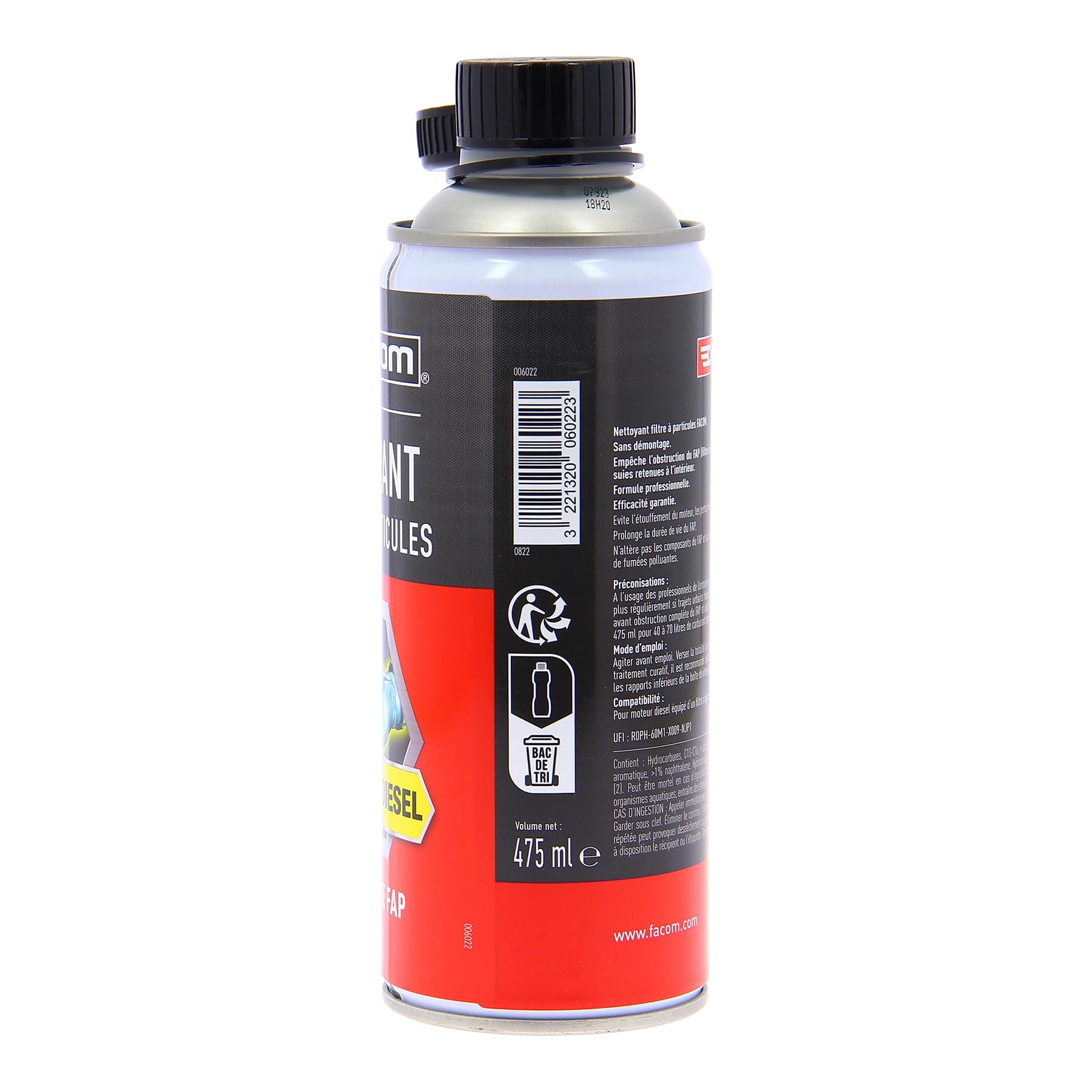 facom-006022-nettoyant-fap-filtre-particules-475-ml-curatif-et-pr-ventif-sans-d- image 2