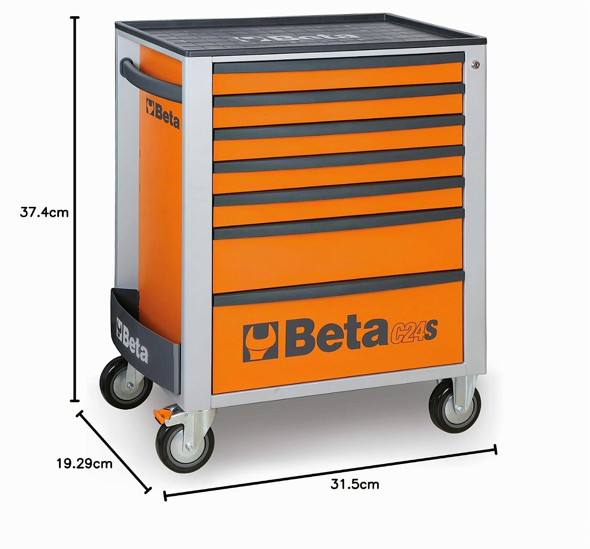 beta-tools-c24s-7-o-servante-mobile-d-atelier-7-tiroirs-avec-roulettes-verrouill image 8