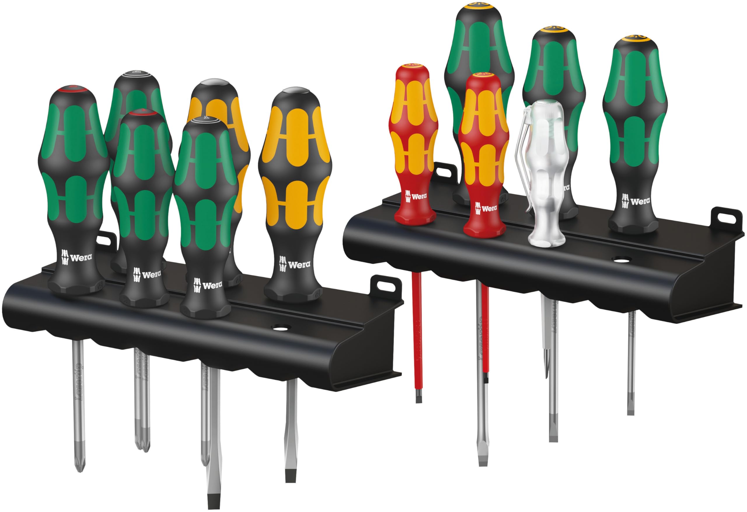 wera-kraftform-xxl-05051010001-jeu-de-12-tournevis-manche-ergonomique-multi-comp image 1