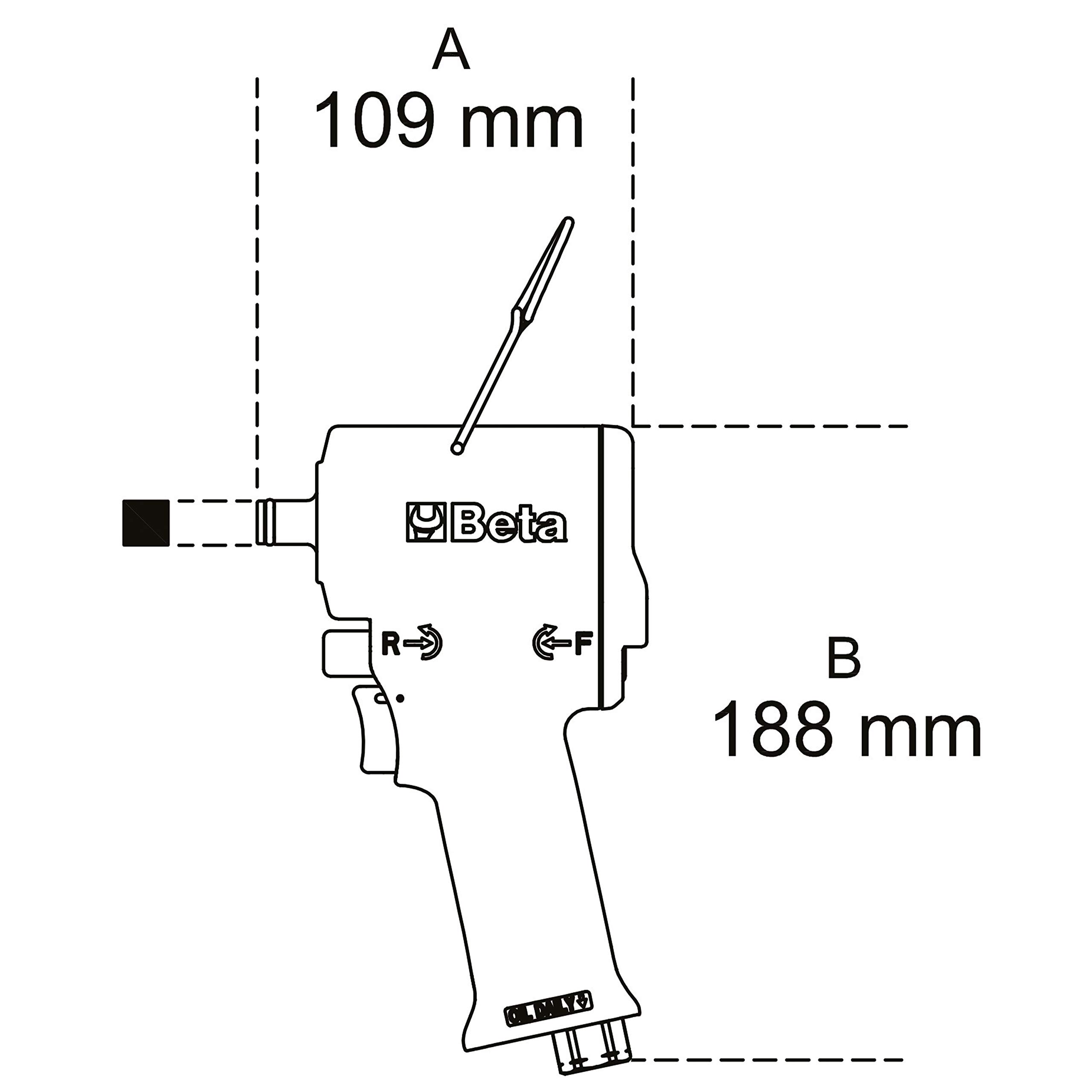 beta-tools-1927xm-cl-chocs-pneumatique-r-versible-compacte-770-nm image 4