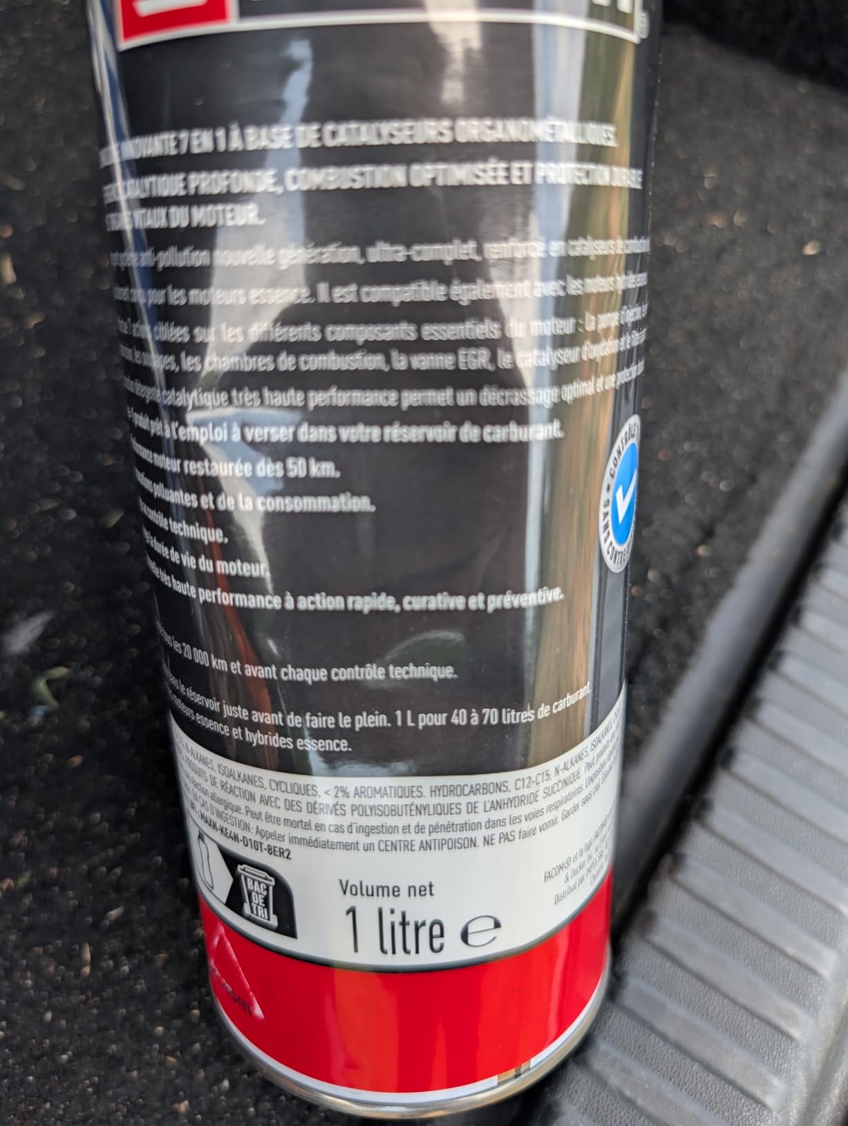 Efficace sur injecteurs