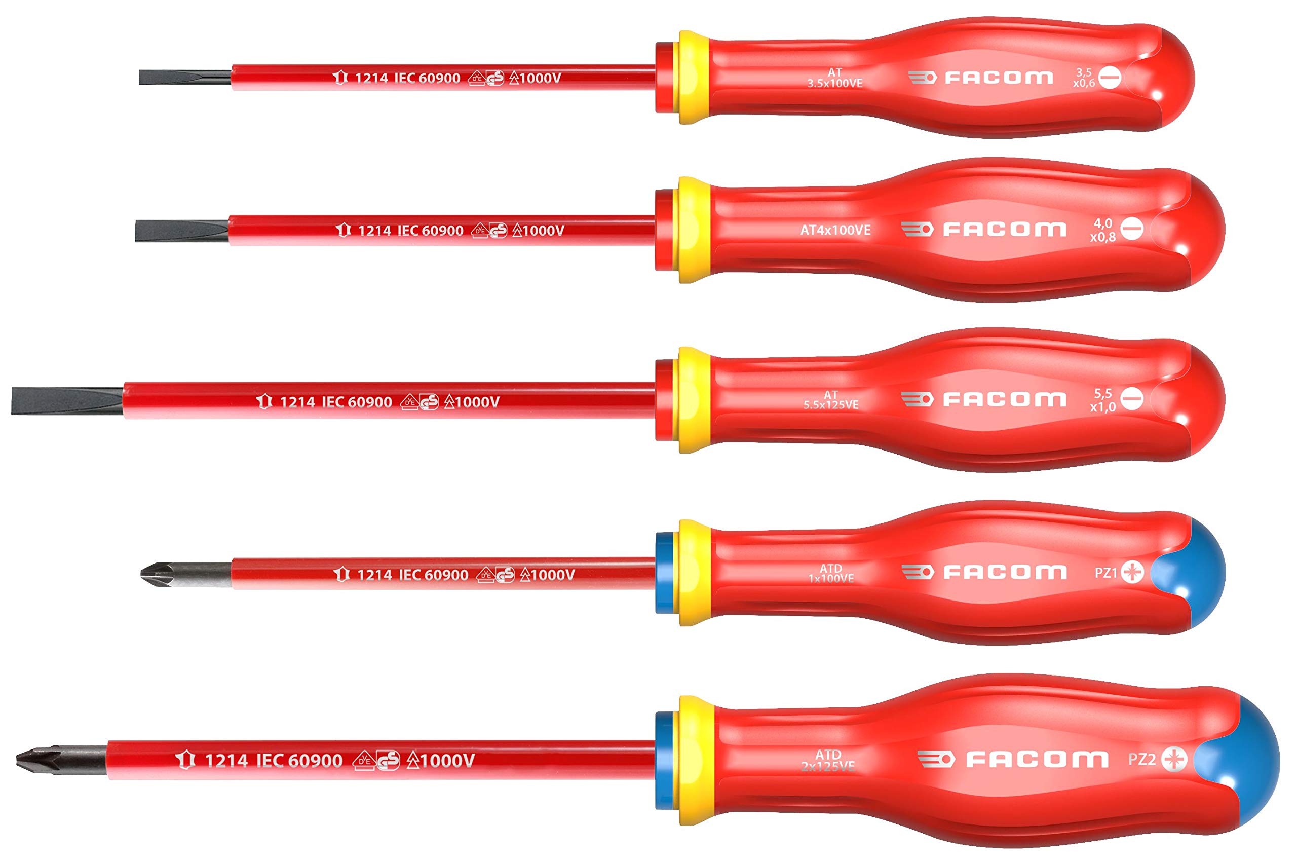 facom-atd-j5ve-jeu-de-5-tournevis-protwist-isol-s-1000-v-3-plats-2-pozidriv-avec image 1