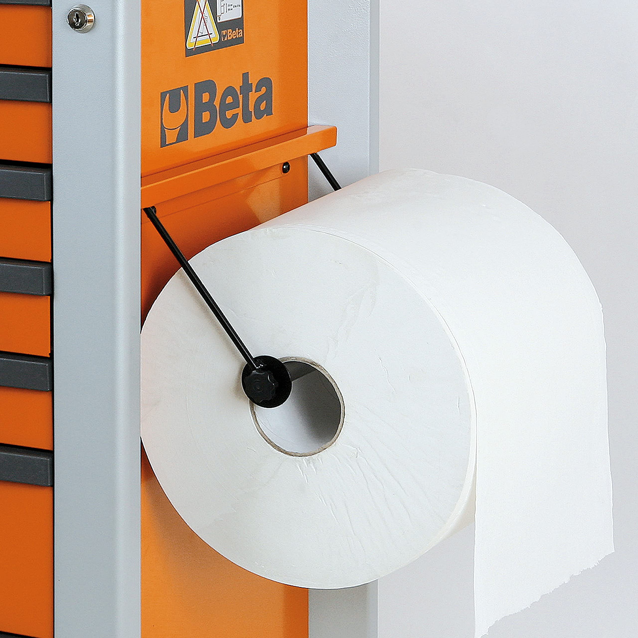 beta-c24s-8-g-servante-mobile-d-atelier-8-tiroirs-verrouillage-centralis-gris image 7